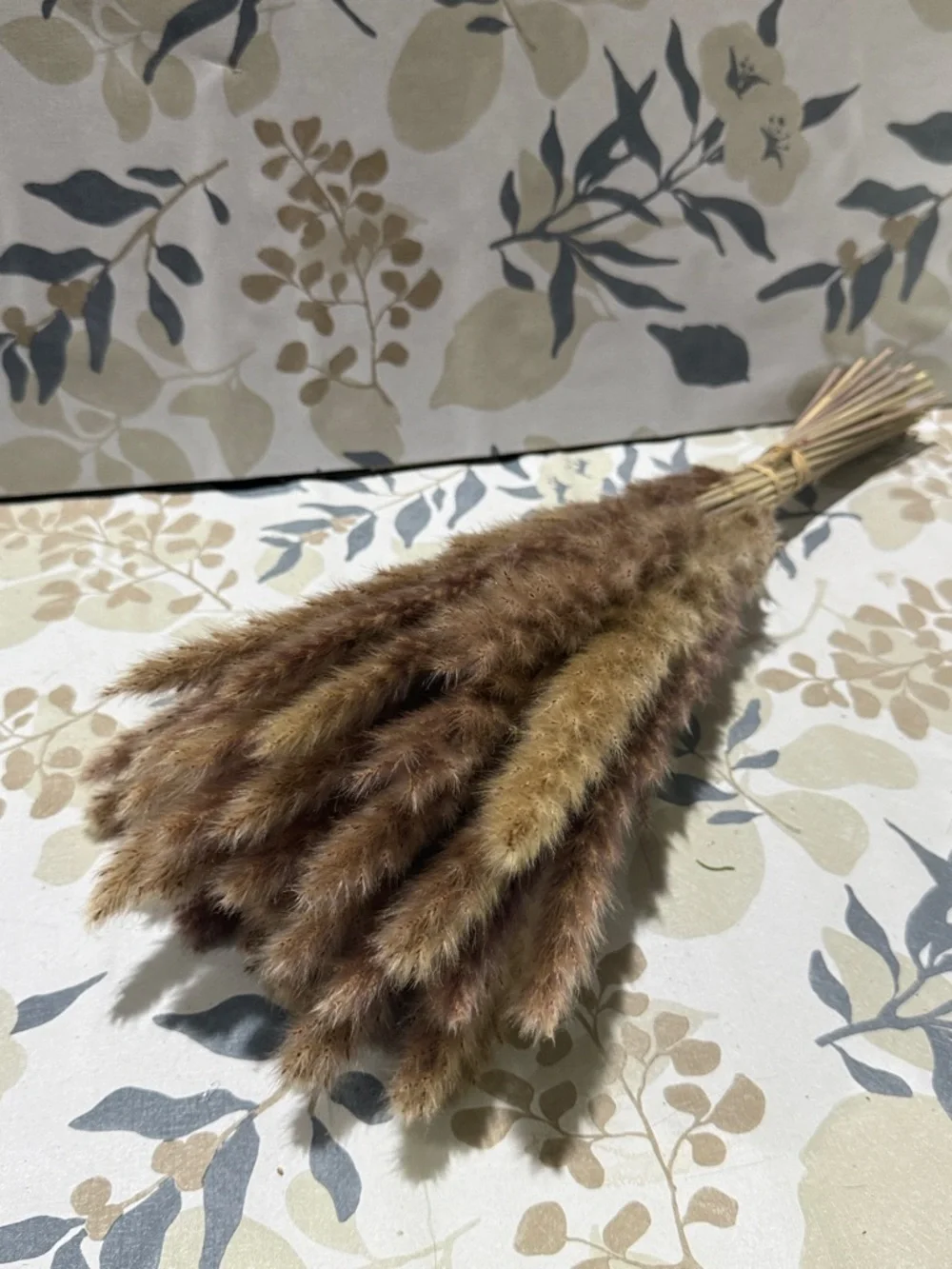 Dried Pampas Grass Bouquet — Brown Home Accent